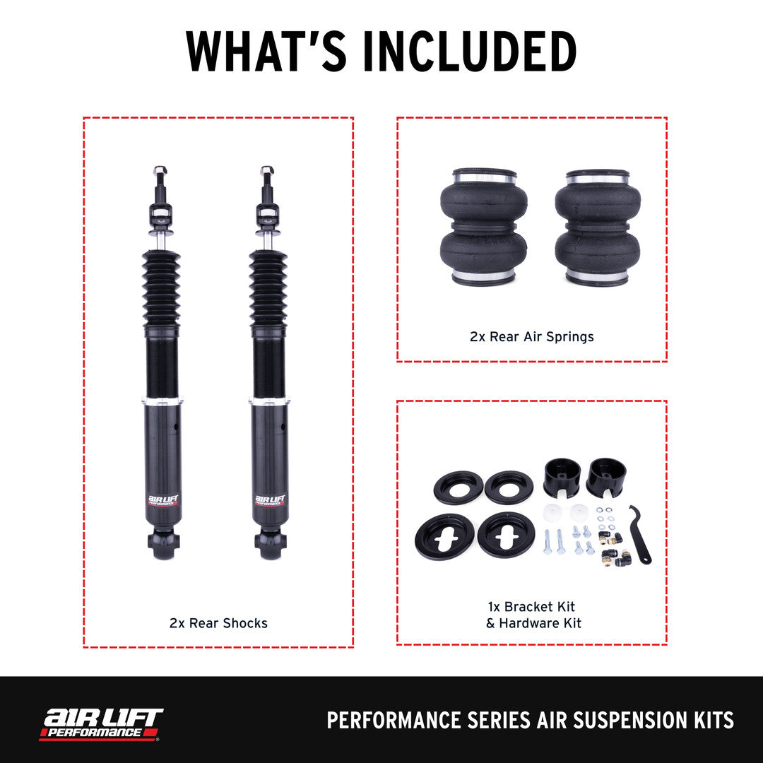 Air Lift Performance Rear Air Suspension Kit for Audi 8V/8S and Volkswagen MK7/MK8 (76503) official product image 3