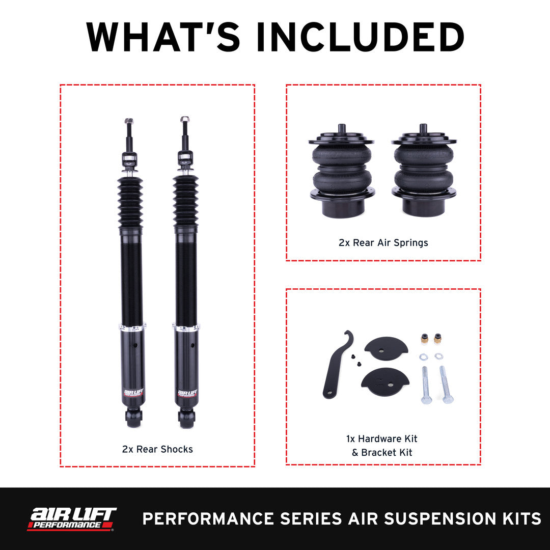 Air Lift Performance Rear Air Suspension Kit for Audi B8/B8.5 (76505) official product image 3