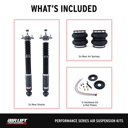 Air Lift Performance Rear Air Suspension Kit for BMW E30 (76530) official product image 3