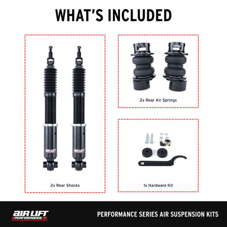 Air Lift Performance Rear Air Suspension Kit for BMW F80 M3 and F82 M4 (76541) official product image 2