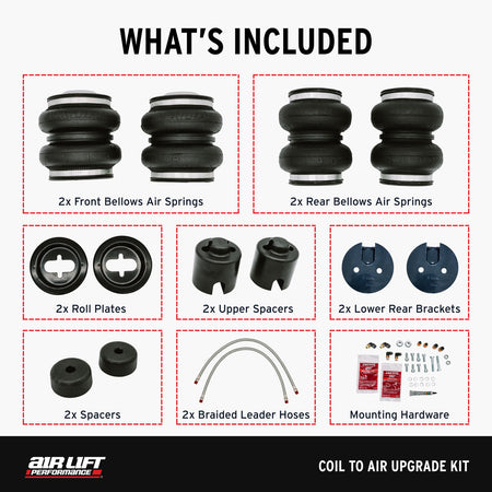 Air Lift Performance Coil to Air Upgrade Kit for BMW Z4 G29 and Toyota GR Supra (83012) official product image 3