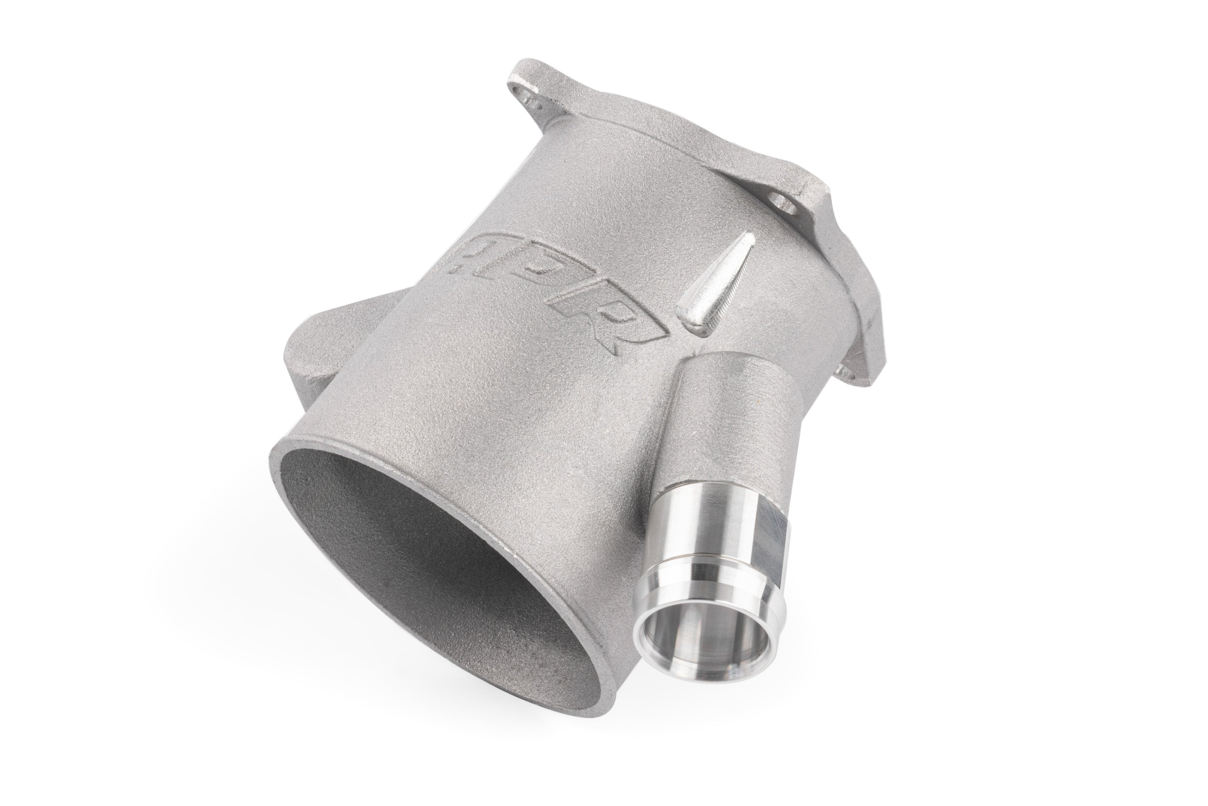APR CI100050 cast-aluminum turbo inlet, second component view
