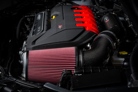 APR complete intake system installed on the Audi 2.5 TFSI engine