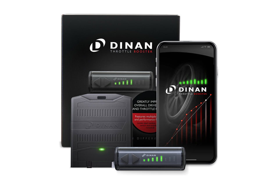 Dinan D440-1700 Throttle Booster controller and app view 1
