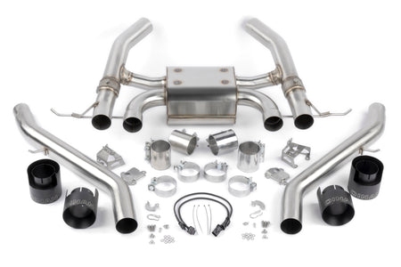 Dinan D660-0093-BLK valved axle-back exhaust for BMW G80 M3 and G82 G83 M4 view 1