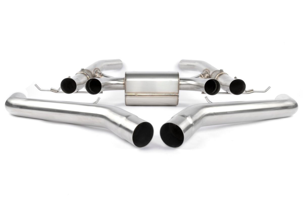 Dinan D660-0093-BLK valved axle-back exhaust for BMW G80 M3 and G82 G83 M4 view 3