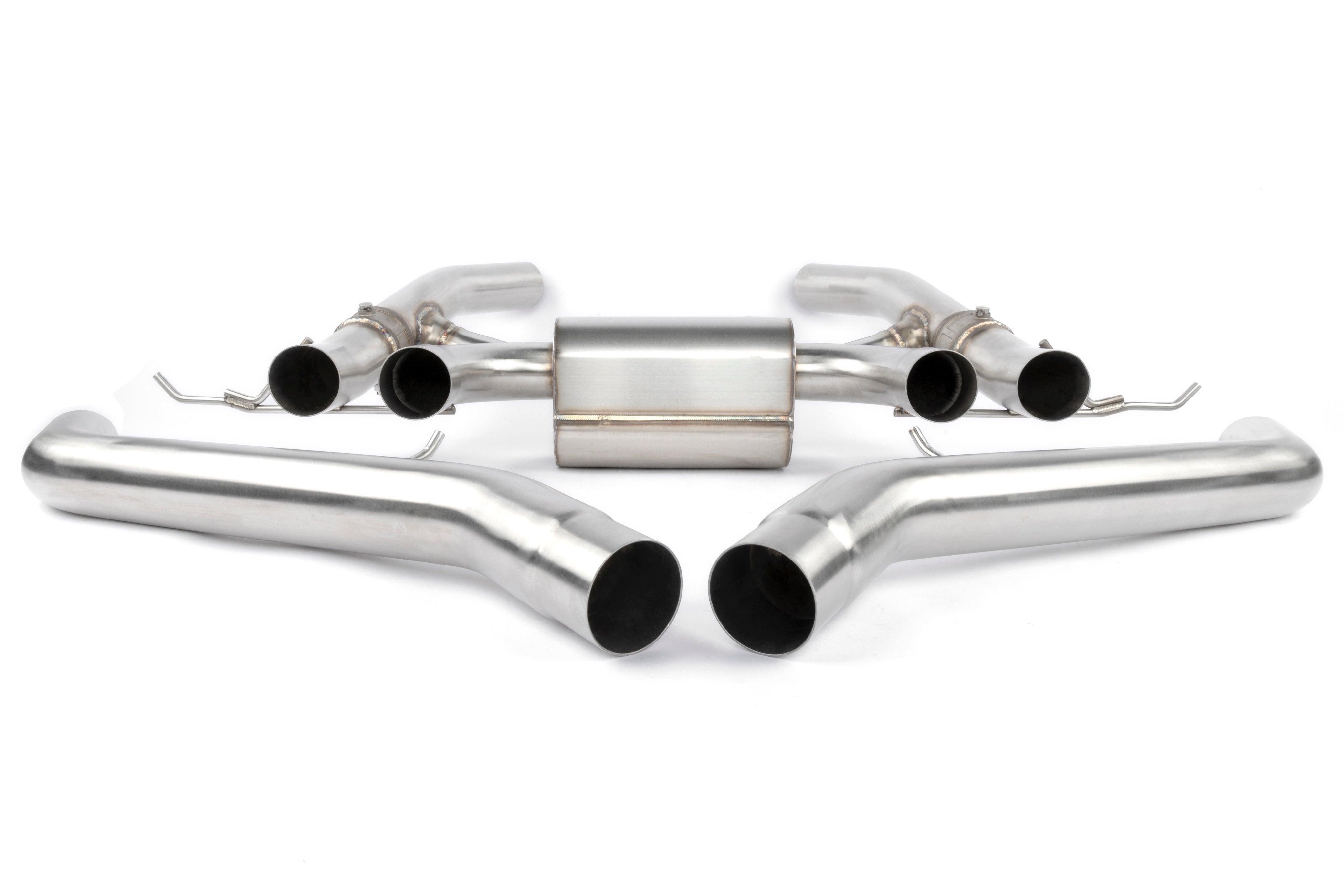 Dinan D660-0093-BLK valved axle-back exhaust for BMW G80 M3 and G82 G83 M4 view 3