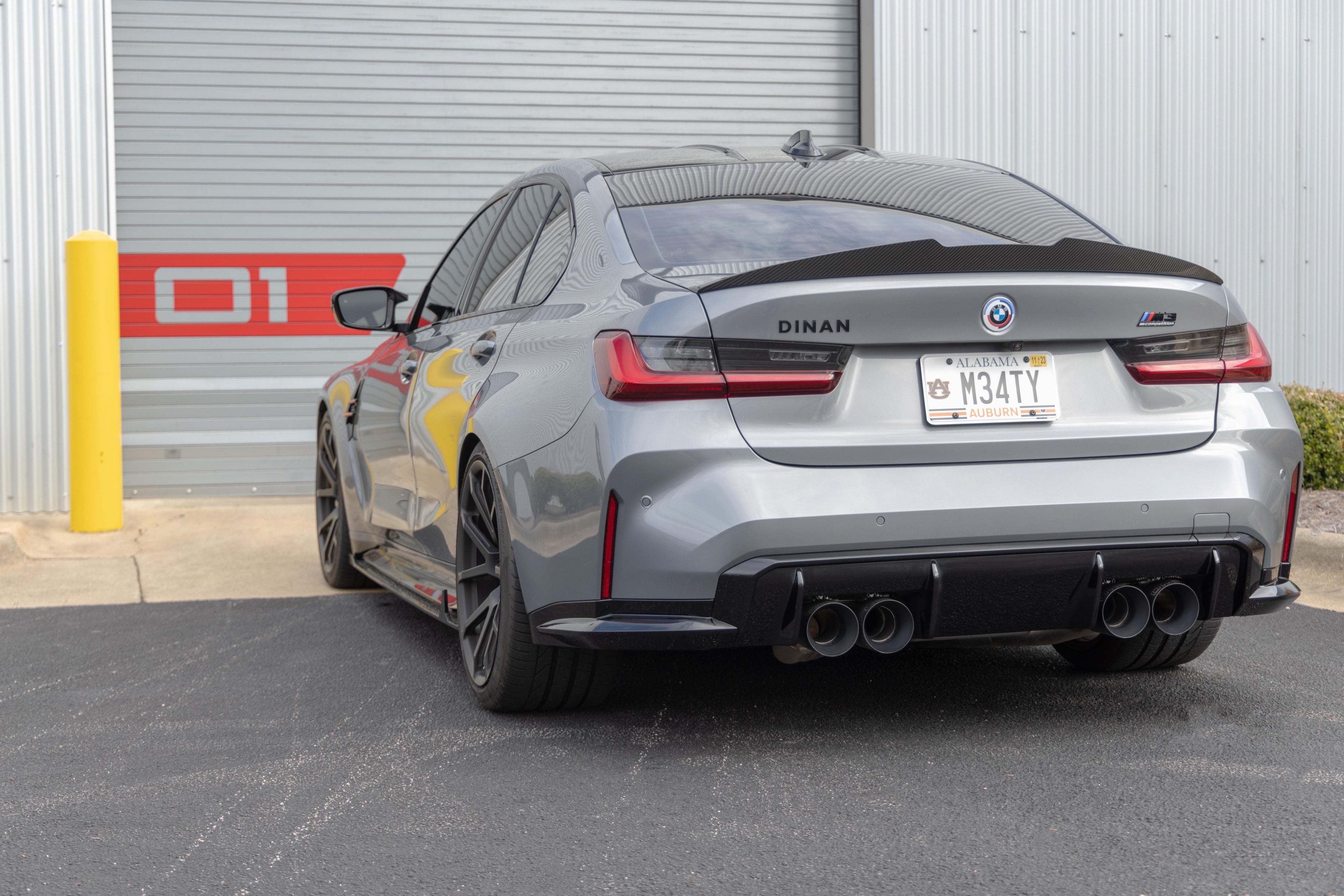 Dinan D660-0093-BLK valved axle-back exhaust for BMW G80 M3 and G82 G83 M4 view 6