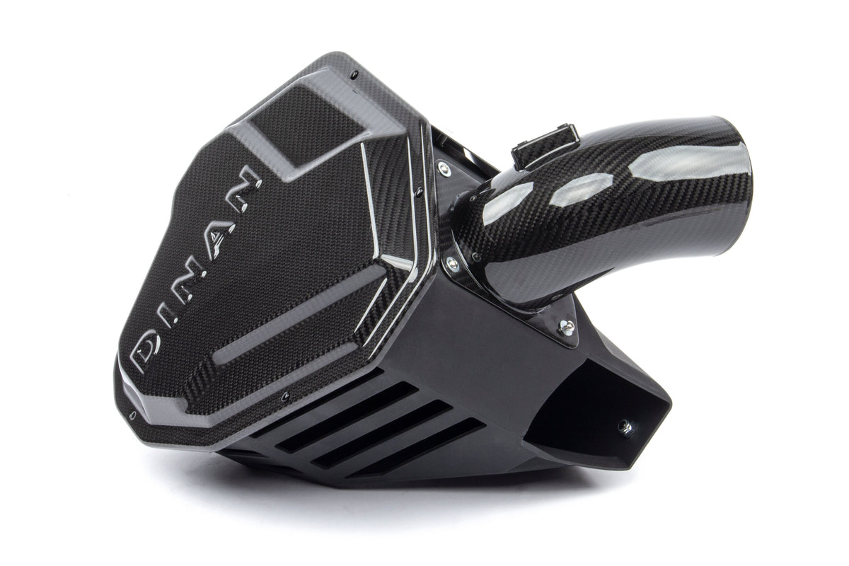 Dinan D760-0052 carbon fiber cold air intake for BMW M340i and M240i view 1