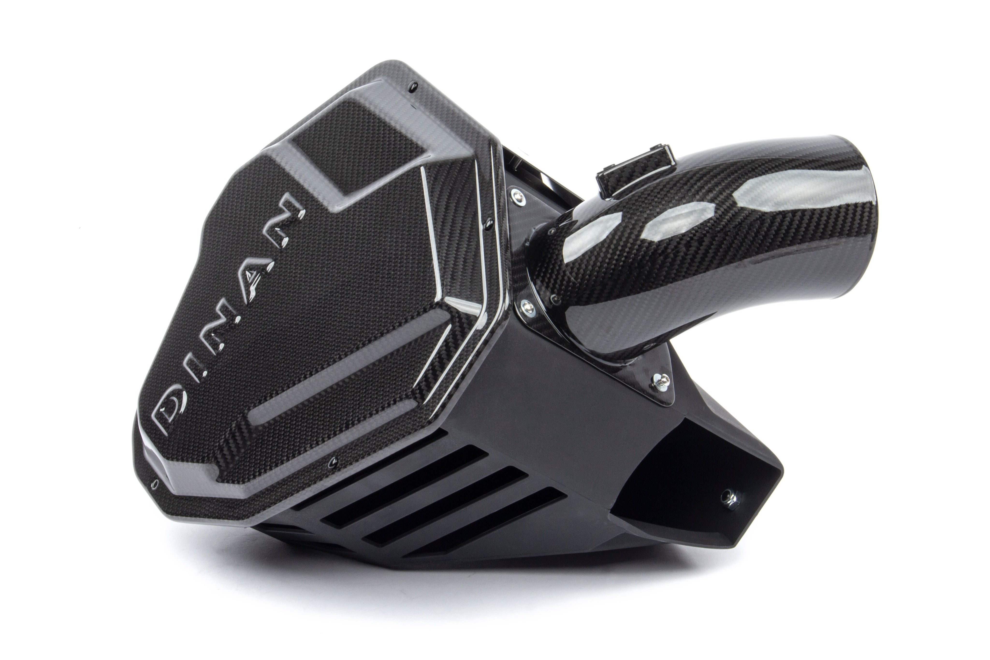 Dinan D760-0052 carbon fiber cold air intake for BMW M340i and M240i view 1