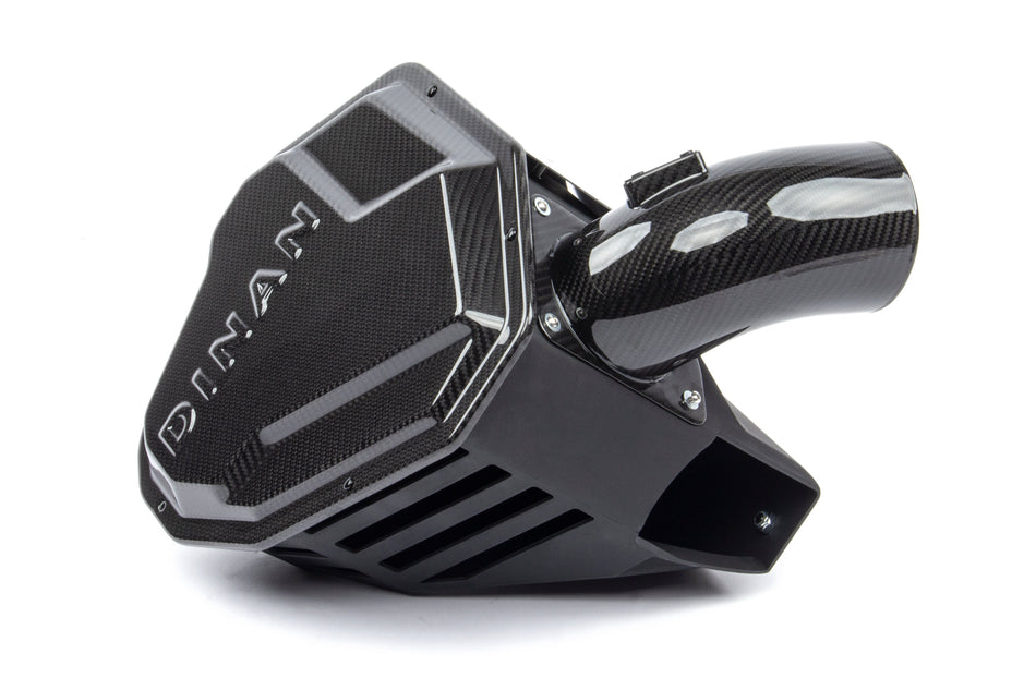 Dinan D760-0052 carbon fiber cold air intake for BMW M340i and M240i view 1