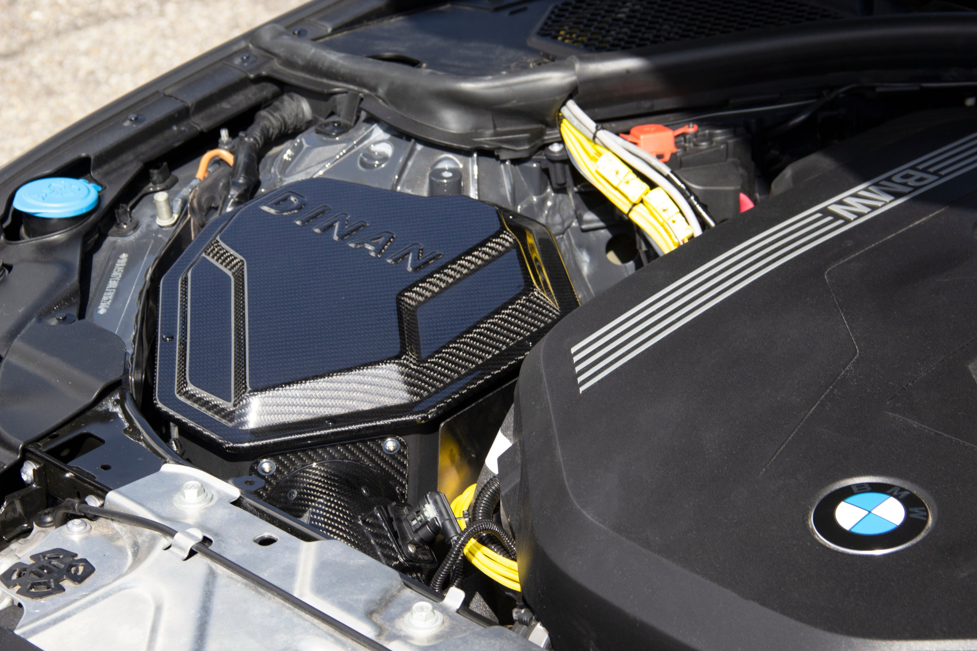 Dinan D760-0052 carbon fiber cold air intake for BMW M340i and M240i view 5