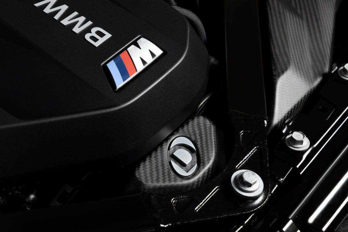 Dinan D760-0063-B matte carbon fiber cold air intake for BMW M2 M3 and M4 view 3