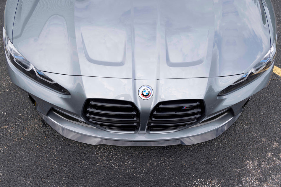 Dinan D980-0029 carbon fiber front lip for BMW G80 M3 and G82 G83 M4 view 1