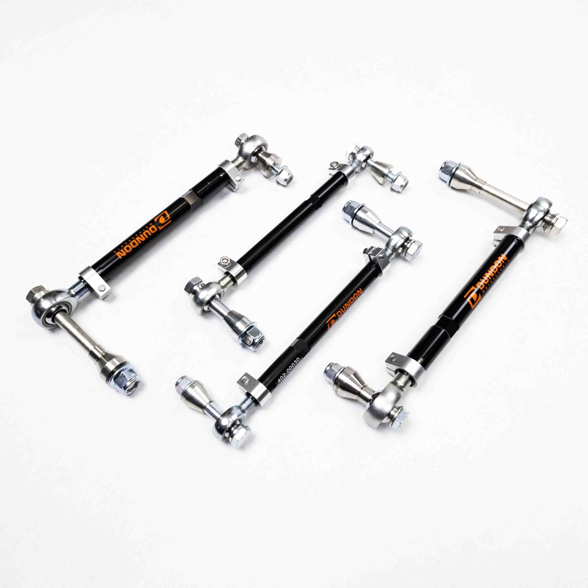 Dundon Motorsports 991/992 Carrera  Adjustable Sway Bar End Link Set - Front & Rear