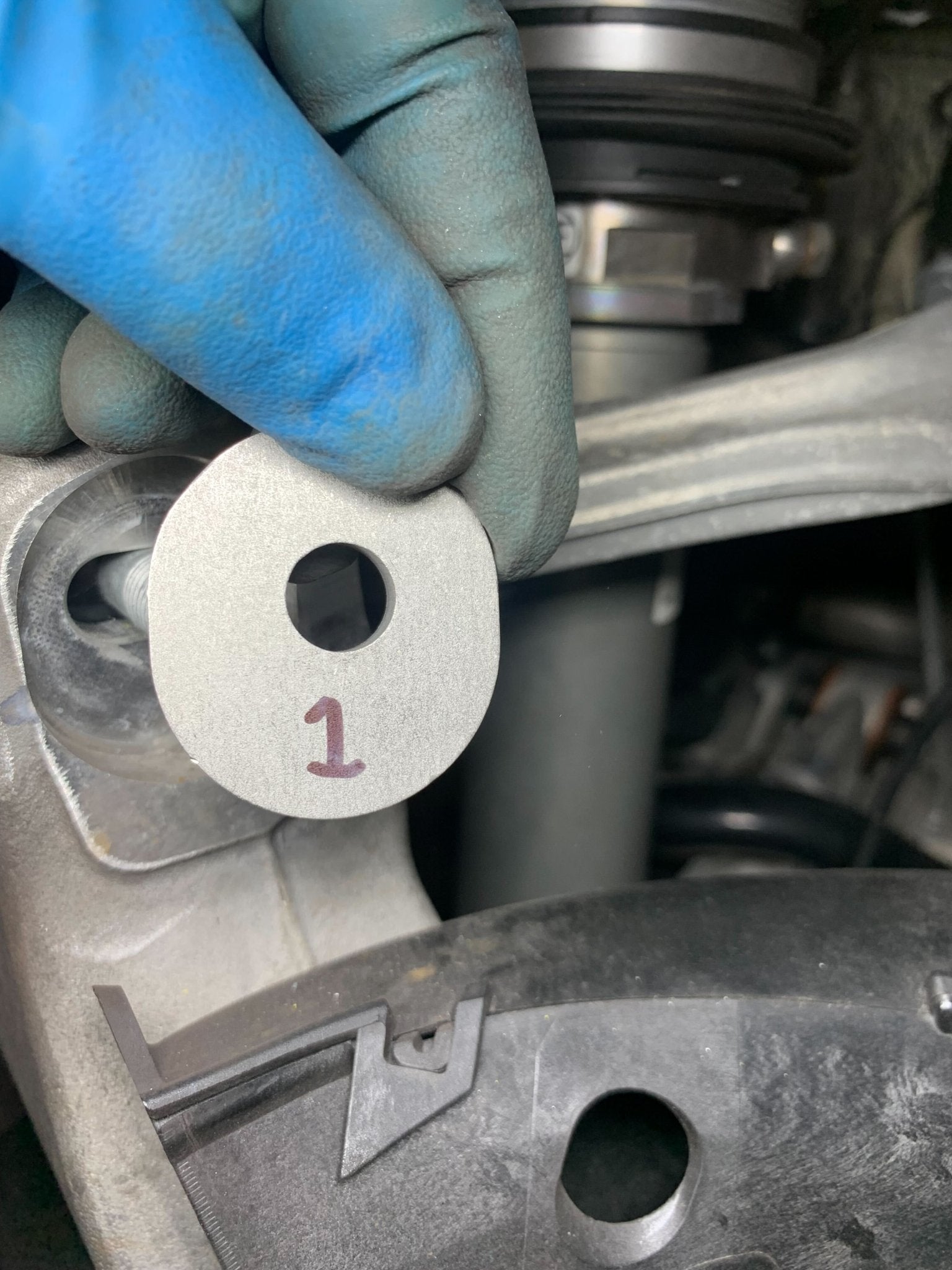 992 GT3/GT3RS Upper Camber Link Eccentric Shims