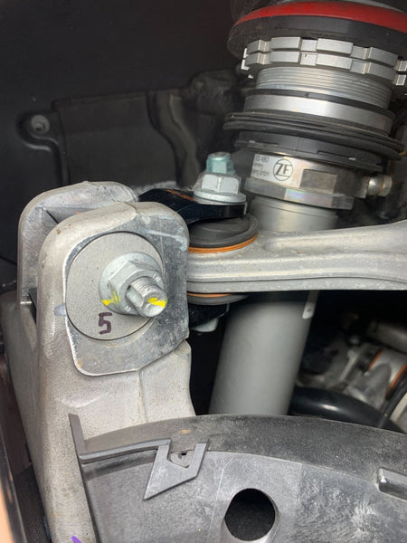 992 GT3/GT3RS Upper Camber Link Eccentric Shims