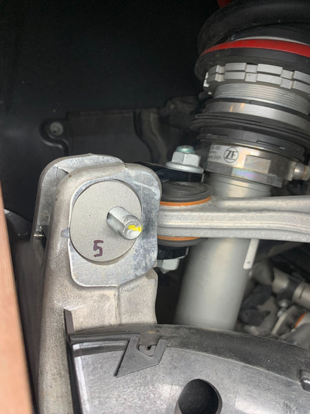 992 GT3/GT3RS Upper Camber Link Eccentric Shims
