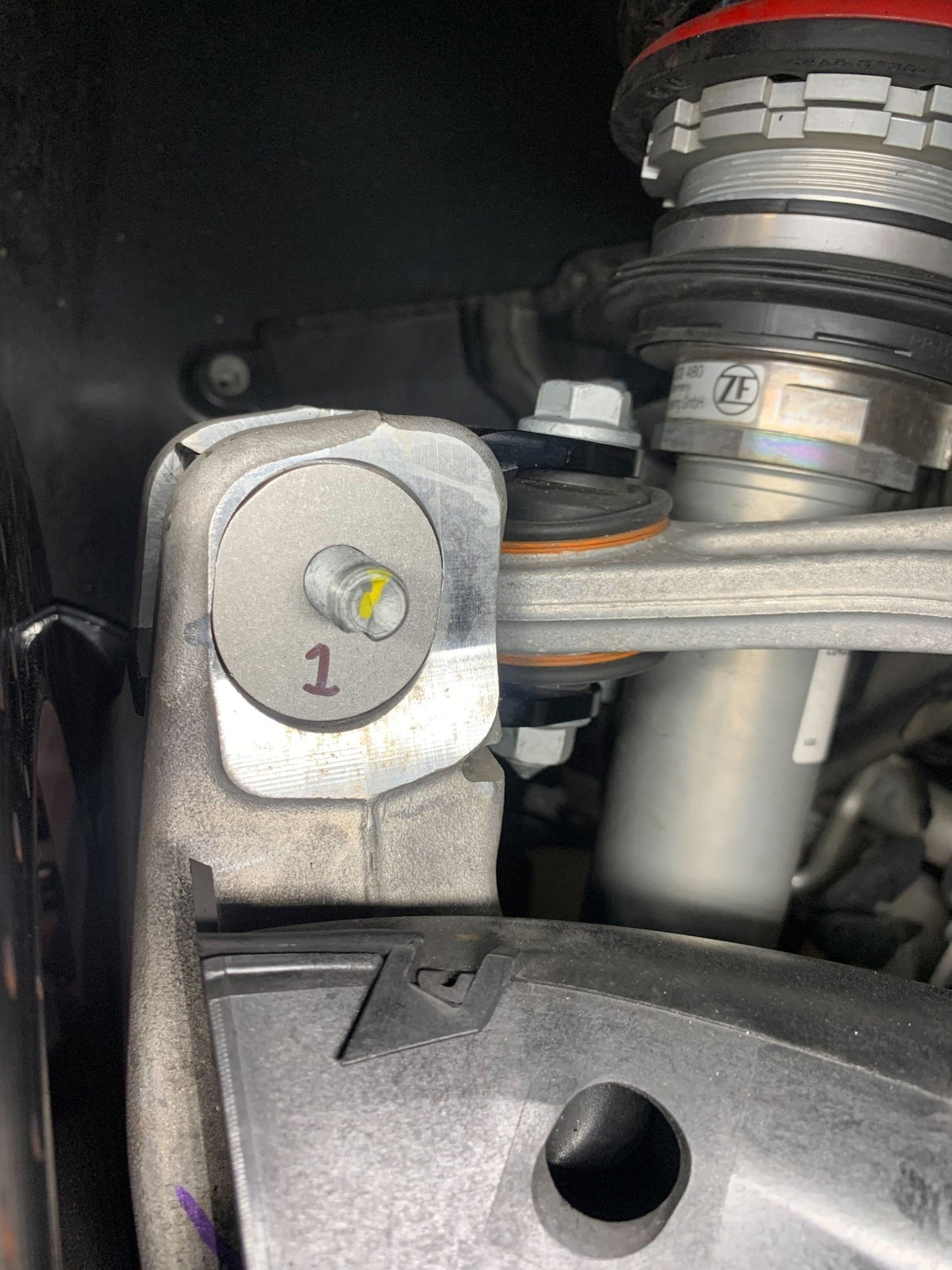 992 GT3/GT3RS Upper Camber Link Eccentric Shims