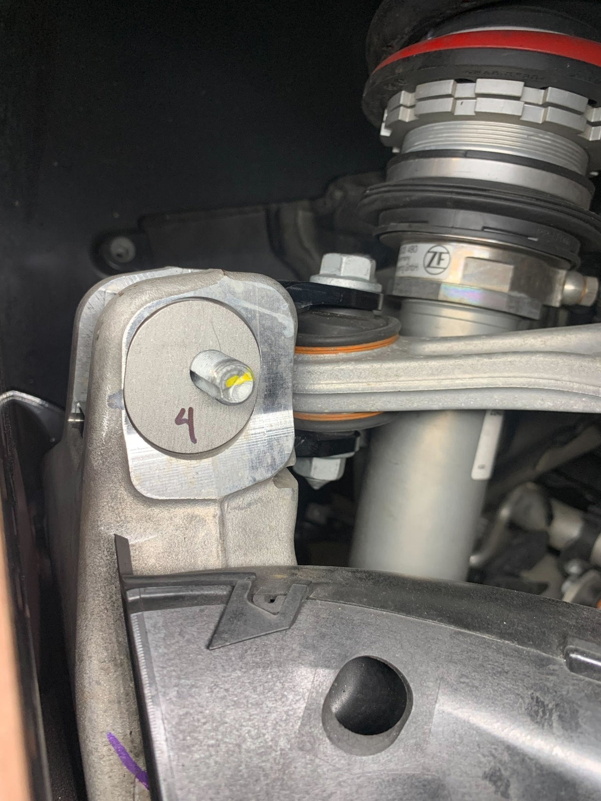 992 GT3/GT3RS Upper Camber Link Eccentric Shims