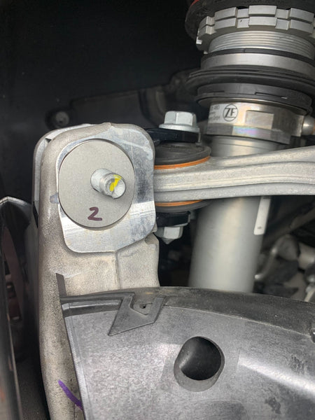 992 GT3/GT3RS Upper Camber Link Eccentric Shims