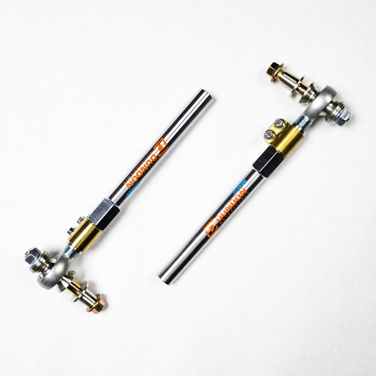 Dundon Motorsports Extended Length Titanium Tie Rod End Set
