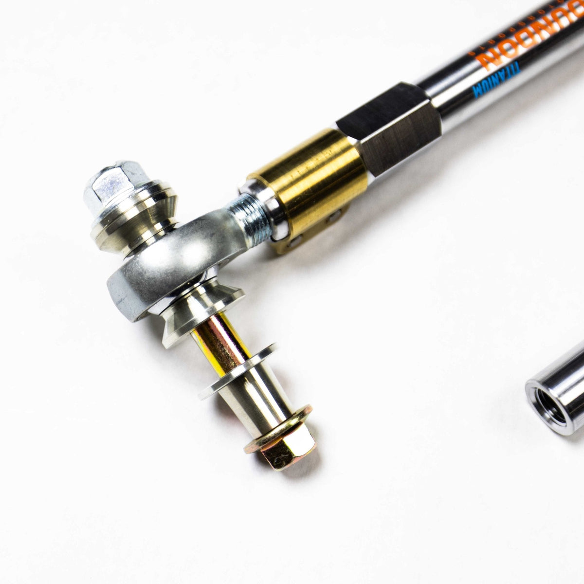 Dundon Motorsports Extended Length Titanium Tie Rod End Set