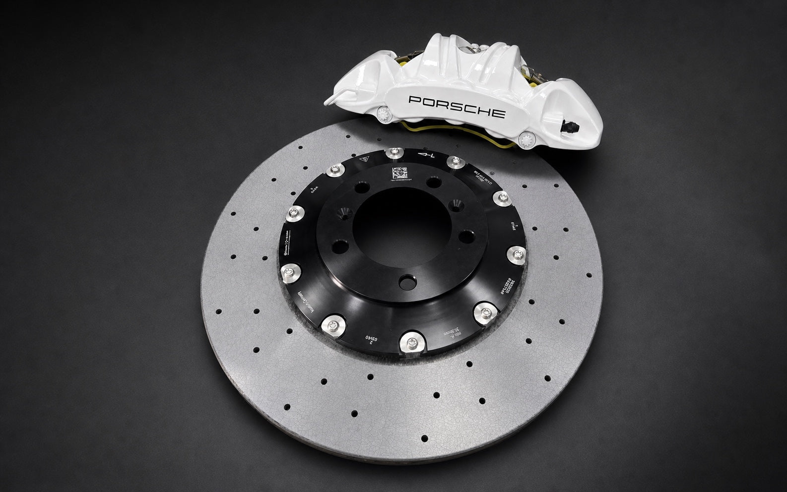 Porsche brake rotor and caliper hardware