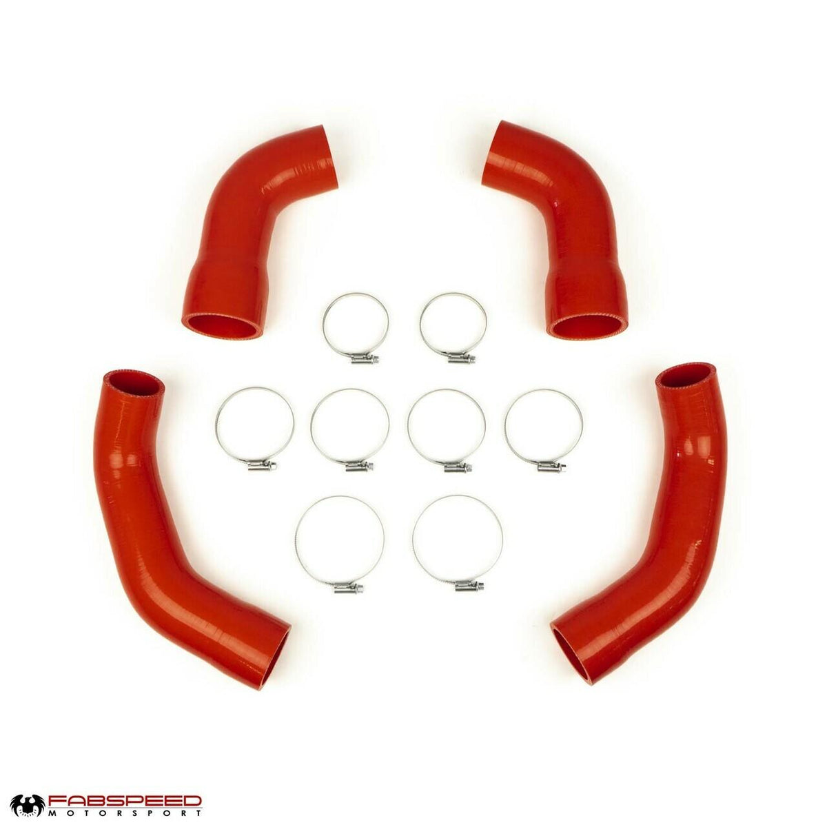 Fabspeed silicone boost hose kit for Porsche 992 Turbo and Turbo S