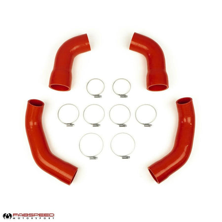 Fabspeed silicone boost hose kit for Porsche 992 Turbo and Turbo S
