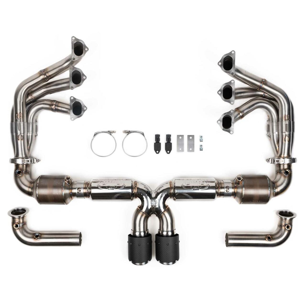Fabspeed Porsche 992 GT3 / GT3 RS RENNKRAFT Modular GTLM Exhaust Package (2022+) - image 1