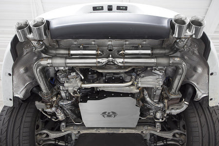 Fabspeed Porsche 991.2 Carrera Center Muffler Bypass X Pipe for Standard Exhaust product image 6