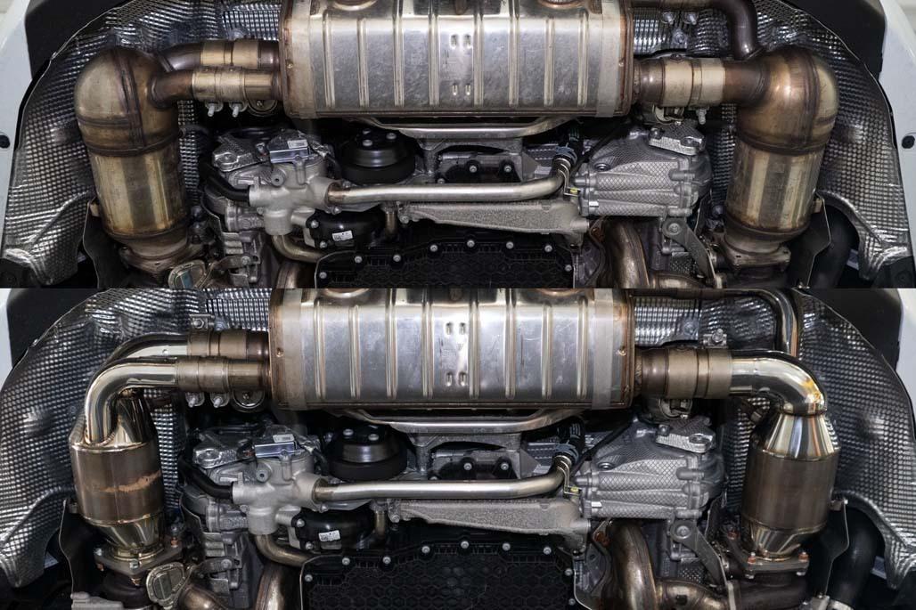 Fabspeed Porsche 991.2 Carrera Sport Catalytic Converters for PSE product image 10