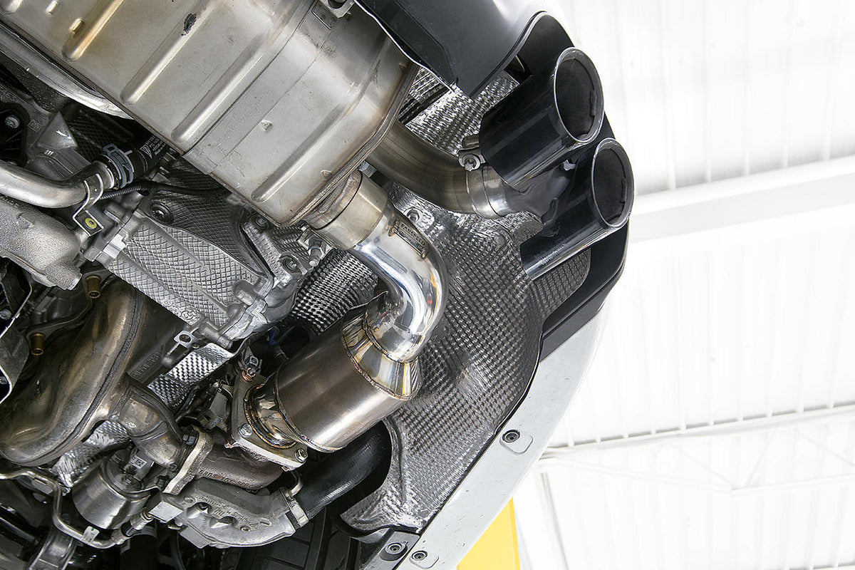 Fabspeed Porsche 991.2 Carrera Sport Catalytic Converters for Standard Exhaust product image 7
