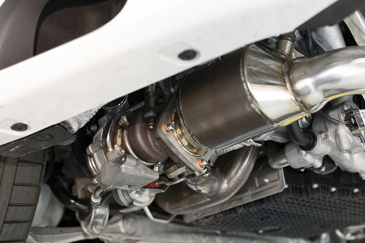Fabspeed Porsche 991.2 Carrera Sport Catalytic Converters for Standard Exhaust product image 8