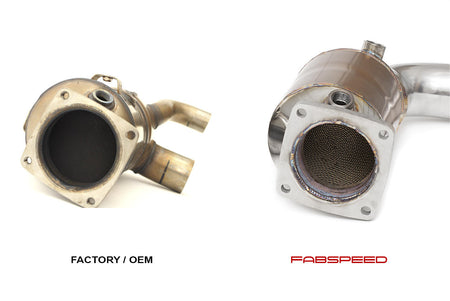 Fabspeed Porsche 991.2 Carrera Sport Catalytic Converters for Standard Exhaust product image 9