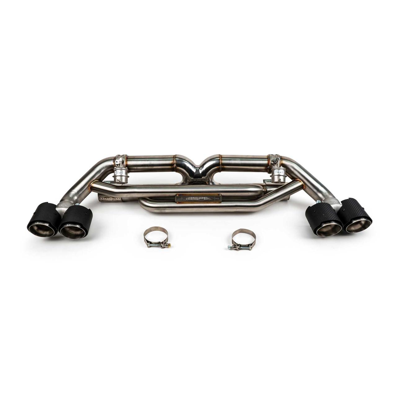 Fabspeed Porsche 991.2 Carrera Standard Exhaust Valved Center Muffler Bypass X Pipe product image 1