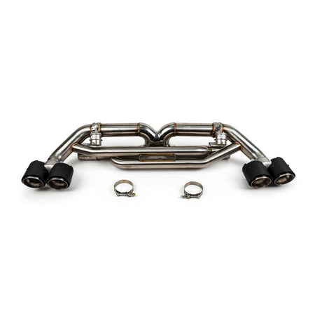 Fabspeed Porsche 991.2 Carrera Standard Exhaust Valved Center Muffler Bypass X Pipe product image 1