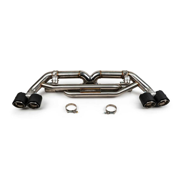 Fabspeed Porsche 991.2 Carrera Standard Exhaust Valved Center Muffler Bypass X Pipe product image 1