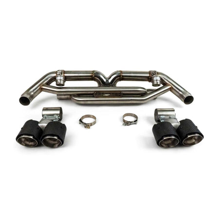 Fabspeed Porsche 991.2 Carrera Standard Exhaust Valved Center Muffler Bypass X Pipe product image 2