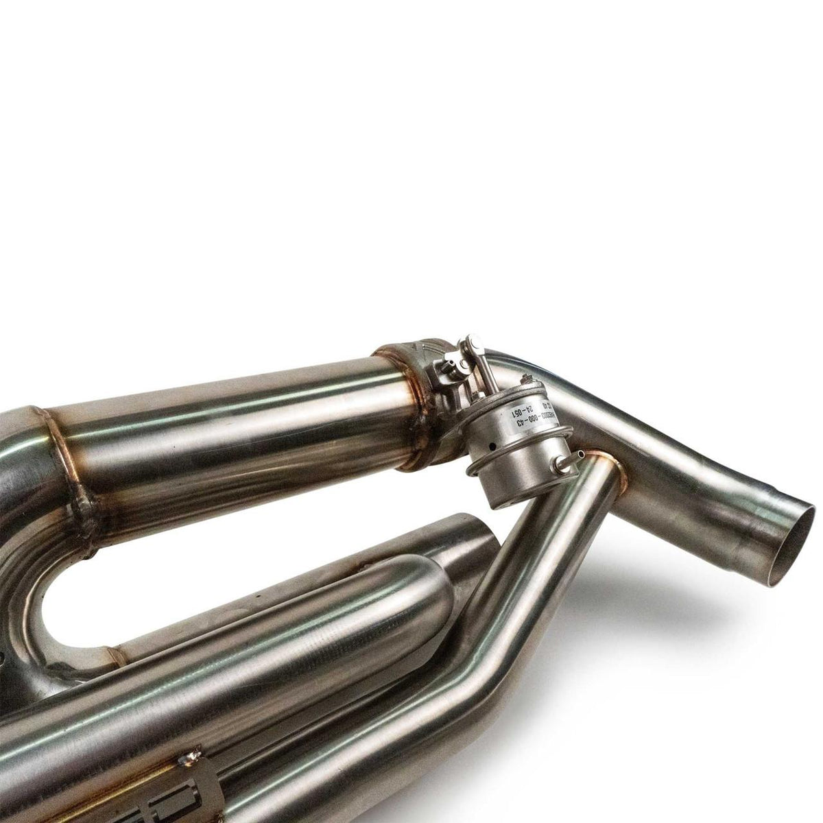 Fabspeed Porsche 991.2 Carrera Standard Exhaust Valved Center Muffler Bypass X Pipe product image 3