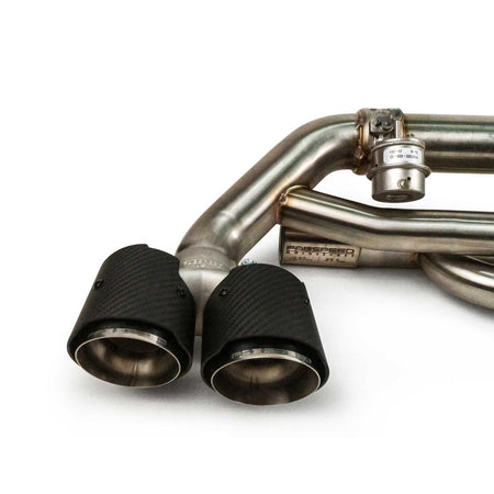 Fabspeed Porsche 991.2 Carrera Standard Exhaust Valved Center Muffler Bypass X Pipe product image 6