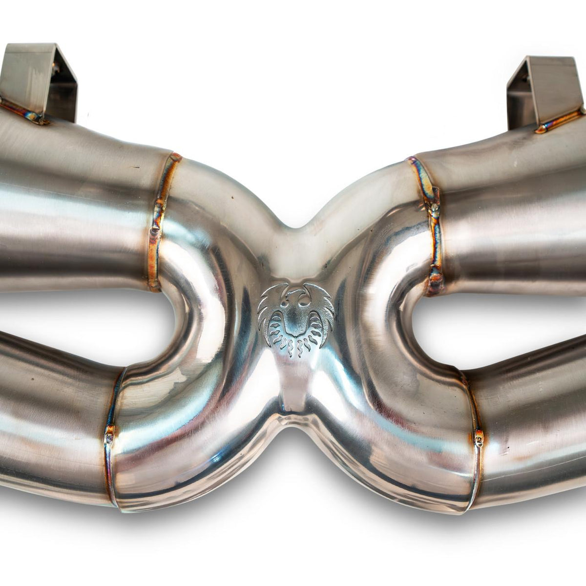 Fabspeed Porsche 992.2 Turbo S Sport Cat Megaphone X-Pipe - image 2