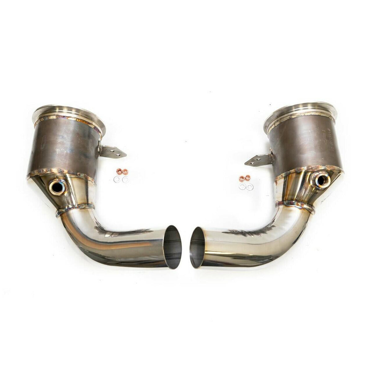 Fabspeed Porsche 992.1 Carrera Sport Catalytic Converters product image 1