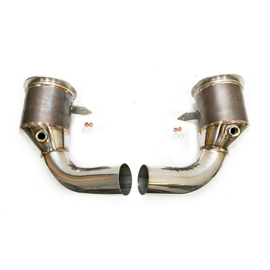 Fabspeed Porsche 992.1 Carrera Sport Catalytic Converters product image 1