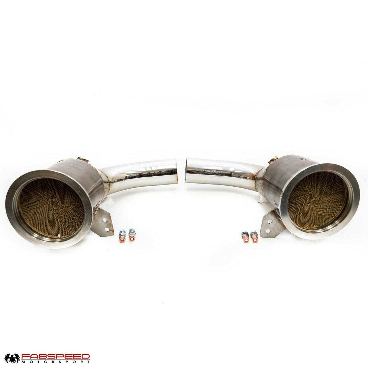 Fabspeed Porsche 992.1 Carrera Sport Catalytic Converters product image 5