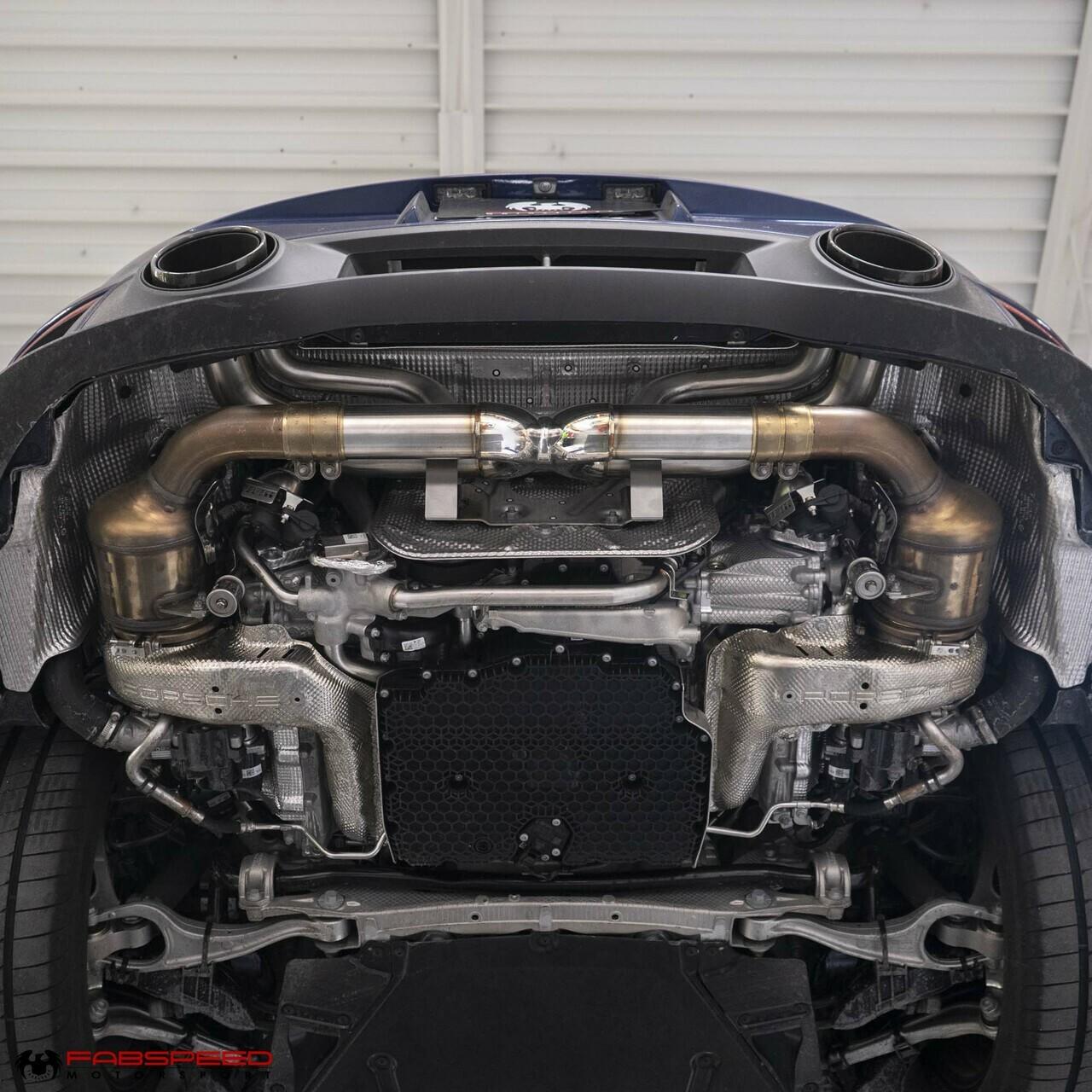Fabspeed Porsche 992 Turbo Valved Maxflo Exhaust System product image 12