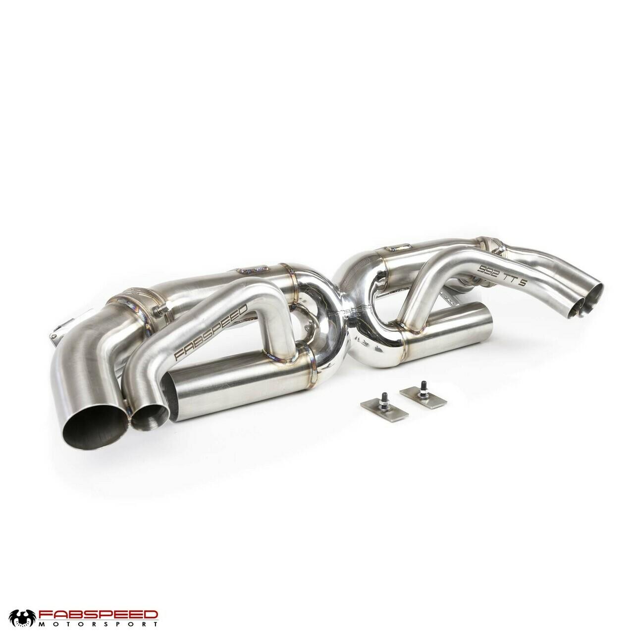 Fabspeed Porsche 992 Turbo Valved Maxflo Exhaust System product image 4