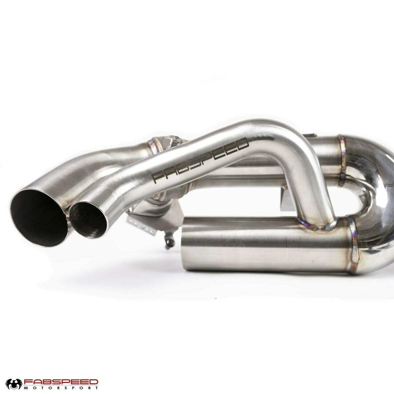 Fabspeed Porsche 992 Turbo Valved Maxflo Exhaust System product image 5