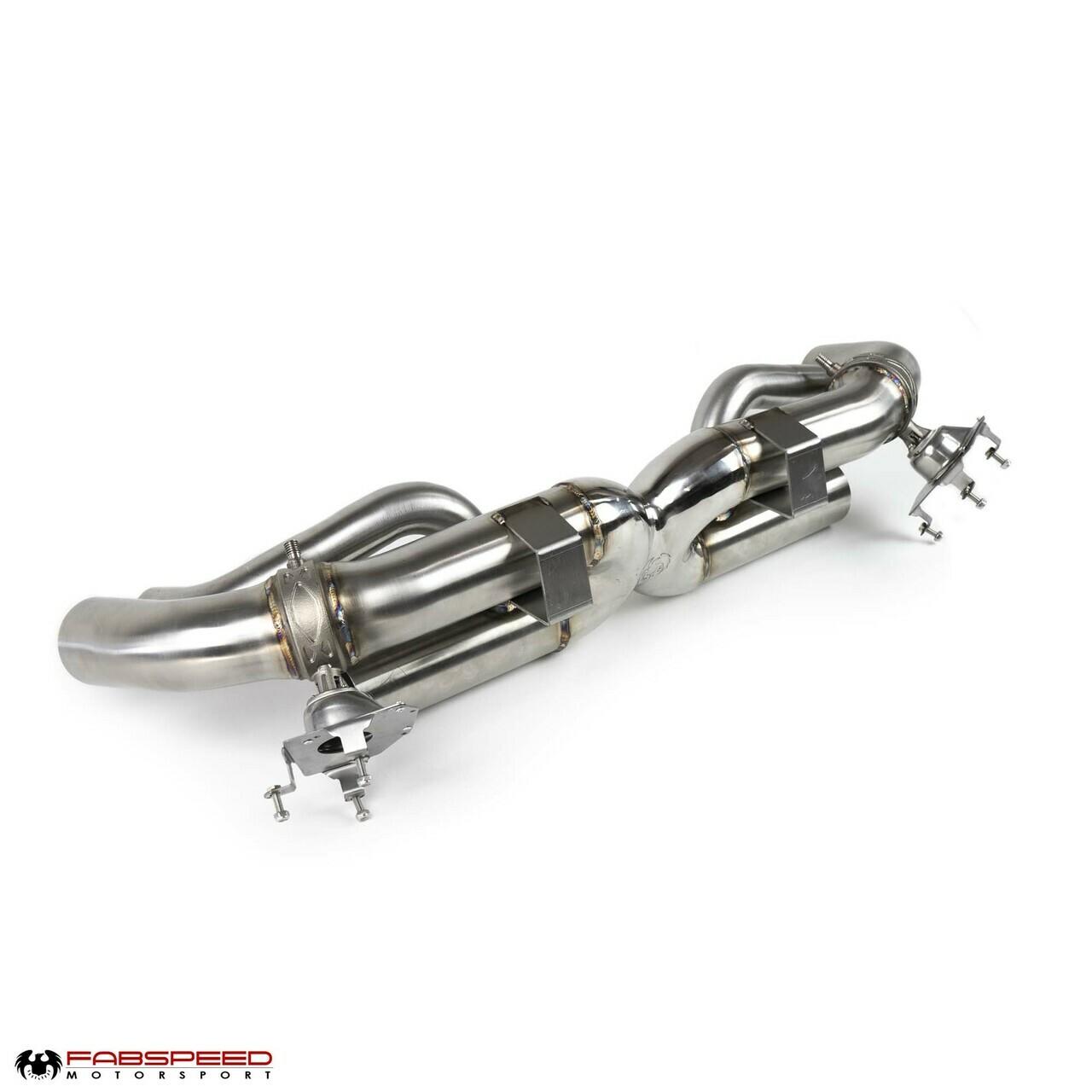 Fabspeed Porsche 992 Turbo Valved Maxflo Exhaust System product image 6